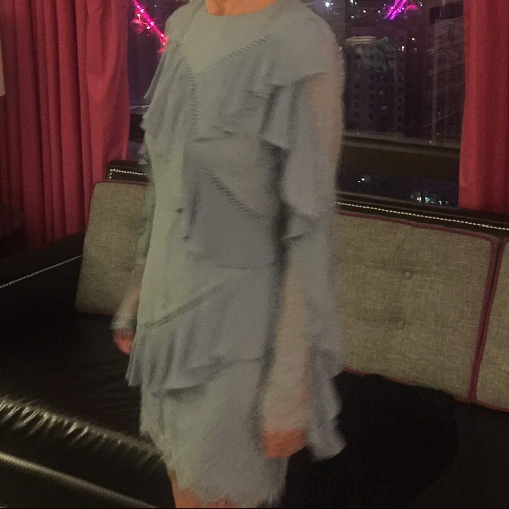 Keepsake Better Days(and nites)tiered ruffle dress - Picture 5 of 7